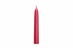 Beeswax candles, 12 pieces, red 