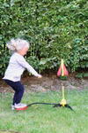 Air pressure rocket