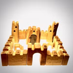 Castello del cavaliere 15 pezzi 