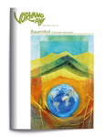 Waldow Verlag VORHANG AUF Heft 138 Bauernhof Zeitschrift für Kinder und Eltern_30203 Das Titelbild der "VORHANG AUF Heft 138 Bauernhof Zeitschrift für Kinder und Eltern" des Waldow Verlags zeigt abstrakte Berg- und Weltkugelkunst in Gelb- und Blautönen.