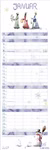 Watercolor Family Planner