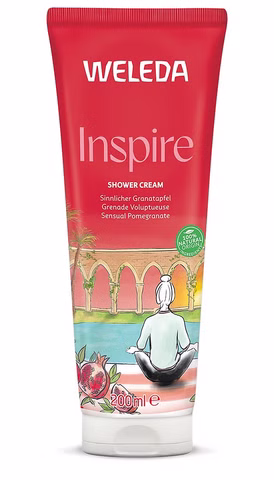 Inspire beauty shower pomegranate