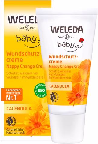 Crema protectora de heridas de caléndula