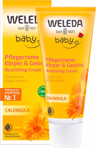 Crema per la cura del corpo e del viso alla calendula