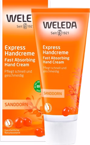 Crema mani express all'olivello spinoso