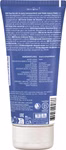 Weleda Aroma Shower Relax 200 ml_33501 Auf der Rückseite der blauen Tube von Weleda Aroma Shower Relax 200 ml befinden sich deutsche Produktinformationen Inhaltsstoffe Zertifizierungssymbole und eine weiße Kappe. Es enthält natürliche Öle wie Lavendel Bergamotte und Vetiver.