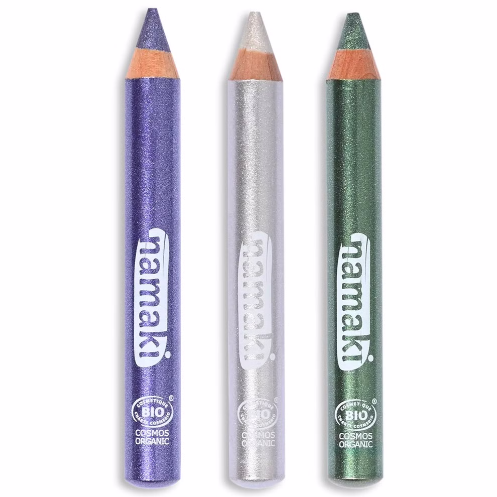 Matite per il trucco dei bambini glitterate Matite per il trucco dei bambini glitterate