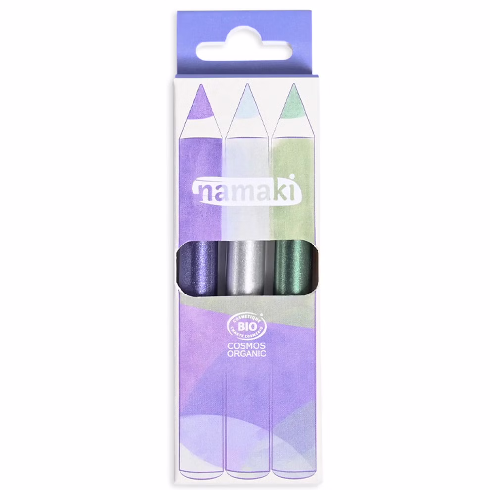 Matite per il trucco dei bambini glitterate Matite per il trucco dei bambini glitterate
