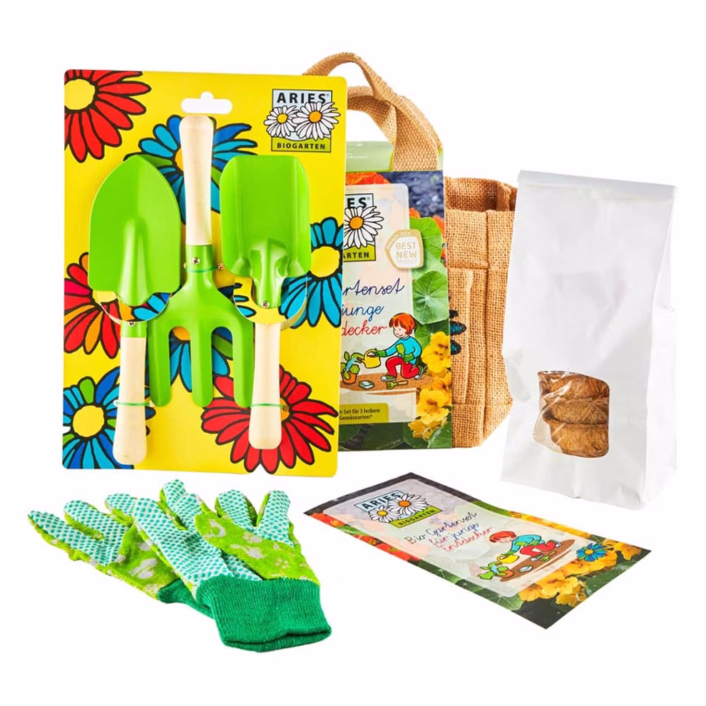 Bio-Gartenset für junge Entdecker*innen Bio-Gartenset für junge Entdecker*innen