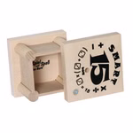 Bartl Würfelspiel Smart 15 Vertieft spielerisch die vier Grundrechenarten!_31731 Das Würfelspiel Smart 15" von Bartl ist eine hölzerne Puzzleschachtel mit Schiebedeckel auf dem die Zahl 15 Mathe-Symbole und der Schriftzug SMART" in schwarzer Farbe abgebildet sind - zur spielerischen Vermittlung der vier Grundrechenarten.