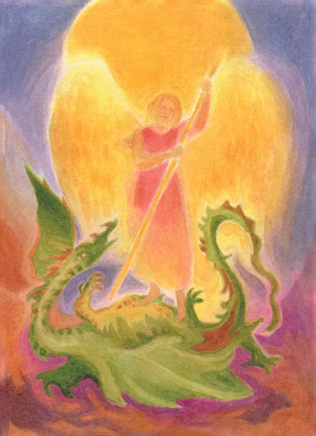 Ansichtkaart Michaelmas 