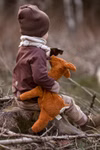 Ciervo de peluche, pequeño