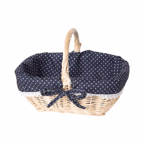 Cesta rectangular para niños