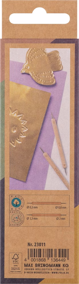 Embossing & prickling pins Embossing & prickling pins