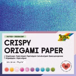 Carta origami iridescente punteggiata Carta origami iridescente punteggiata