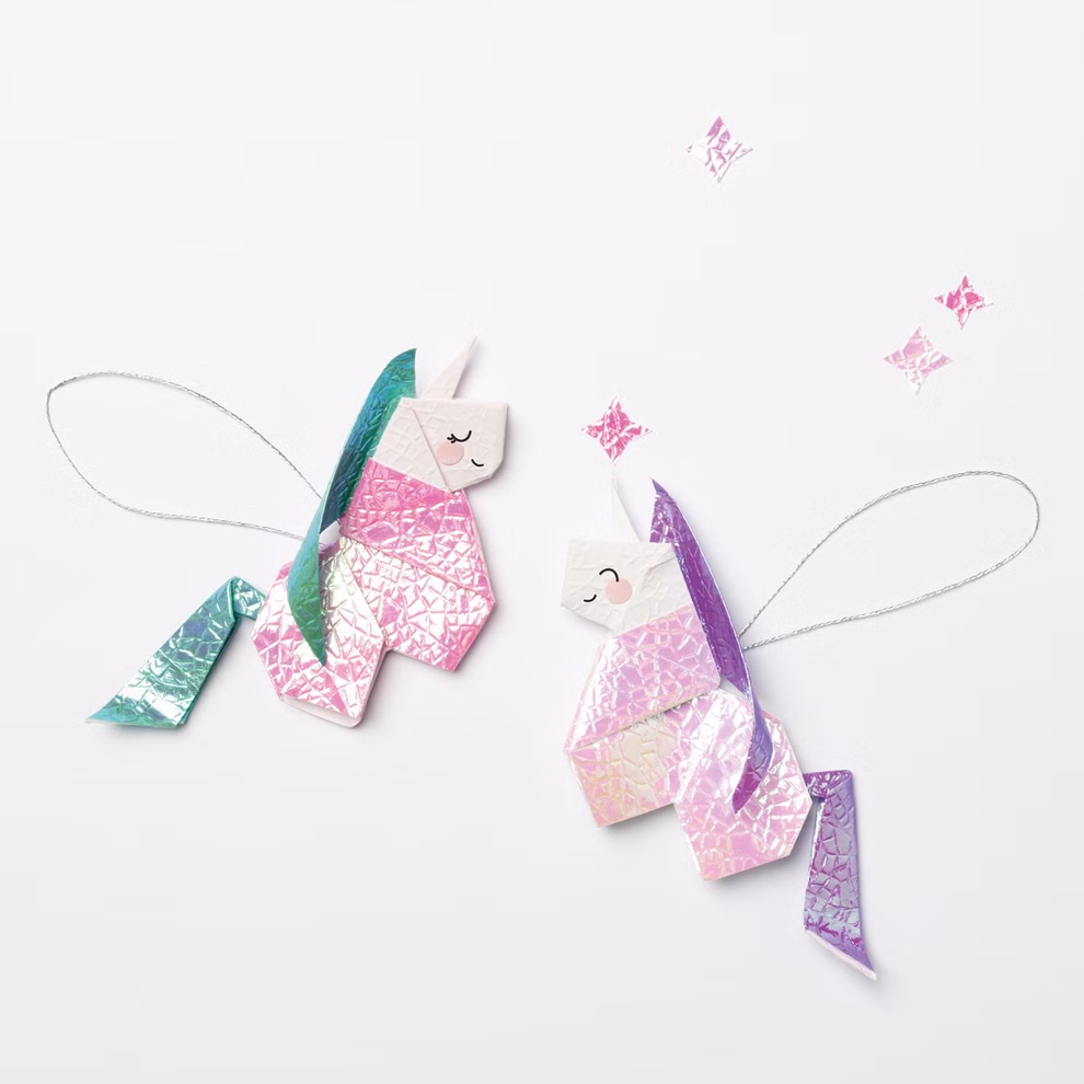 CRYSTAL iridescent origami paper CRYSTAL iridescent origami paper
