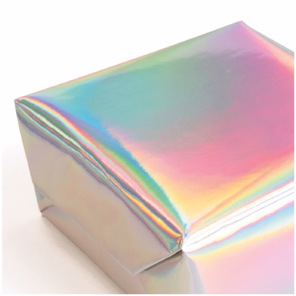 Glossy iridescent paper Glossy iridescent paper