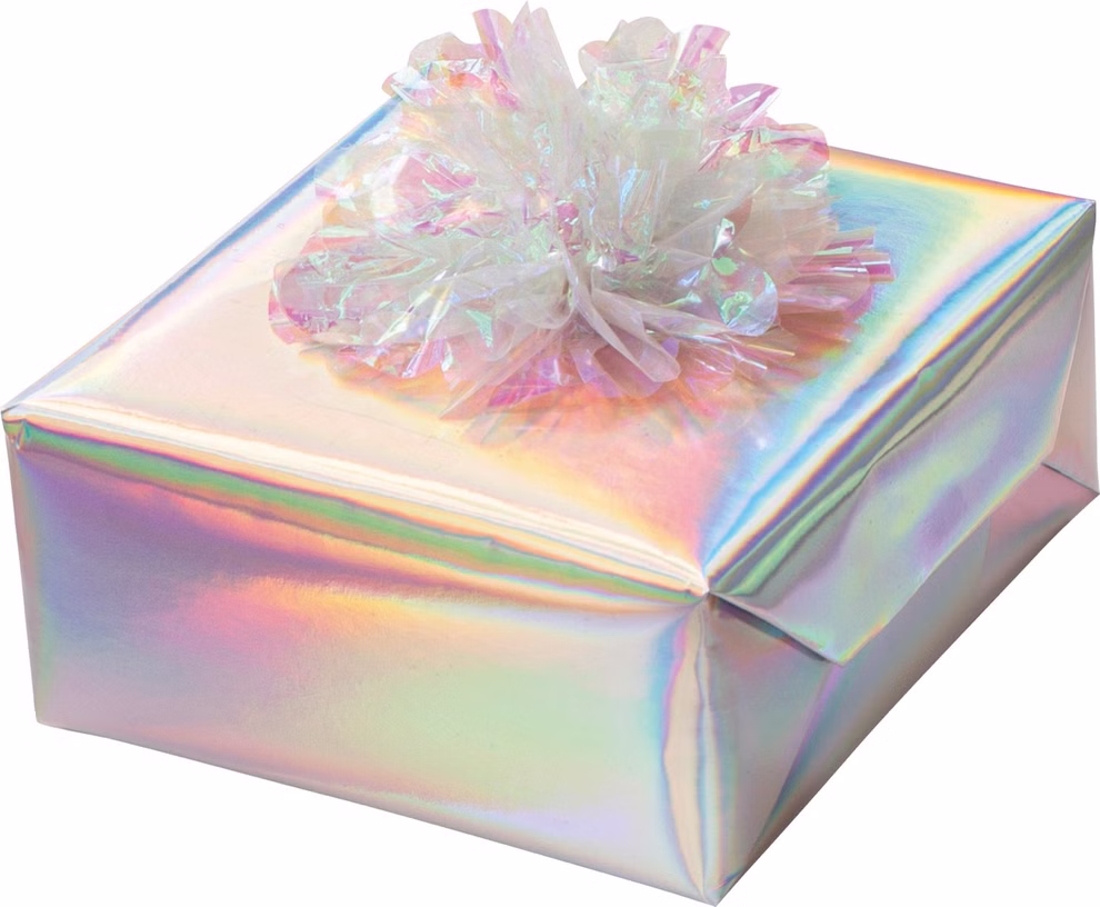 Glossy iridescent paper Glossy iridescent paper