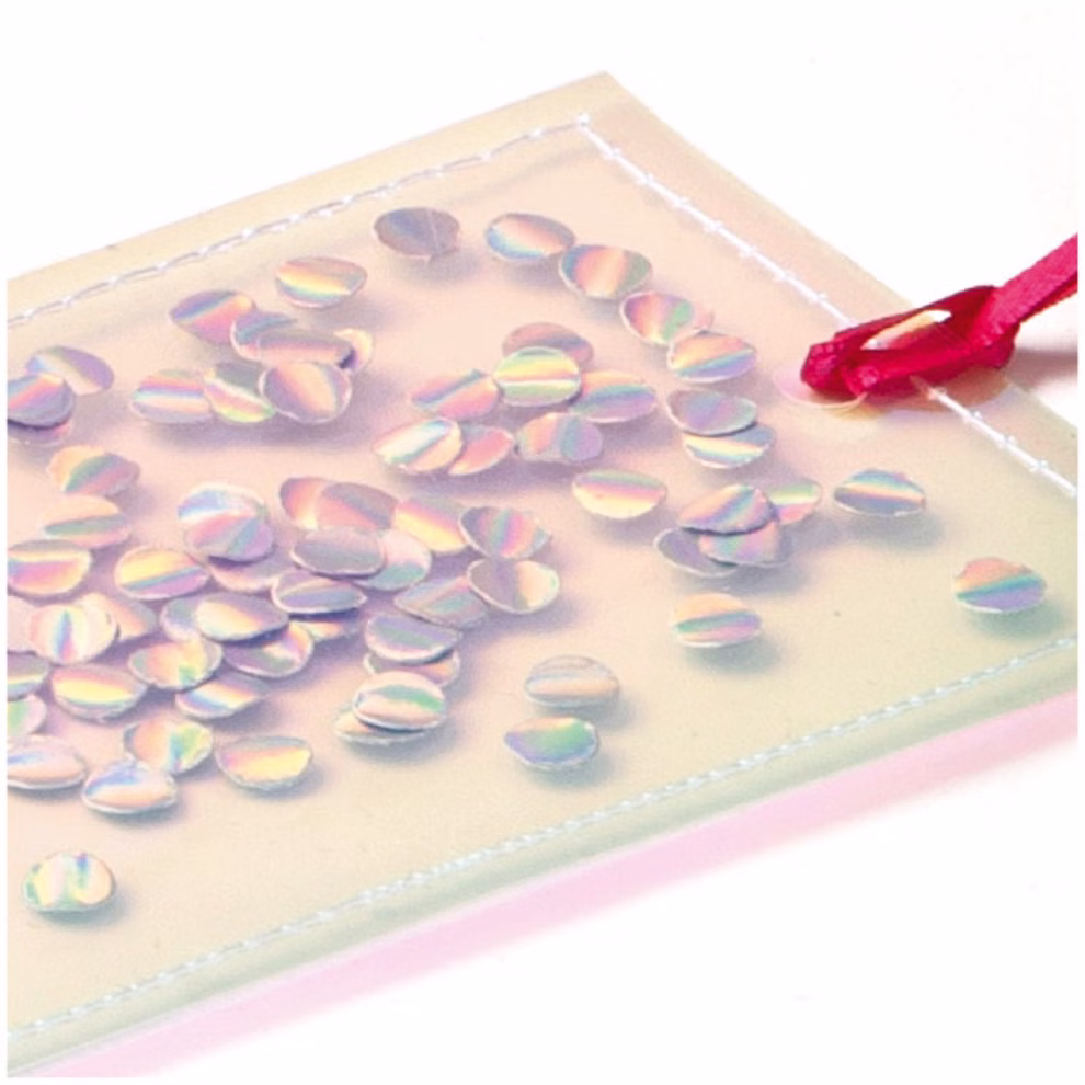 Glossy iridescent paper Glossy iridescent paper