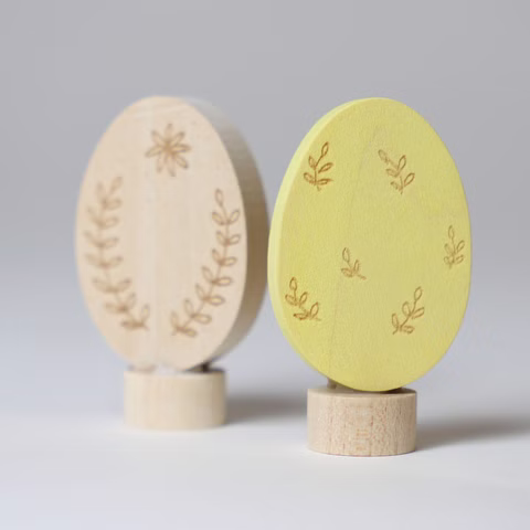 Easter egg stick figures 