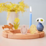 Figuras de palitos de huevos de Pascua Figuras de palitos de huevos de Pascua