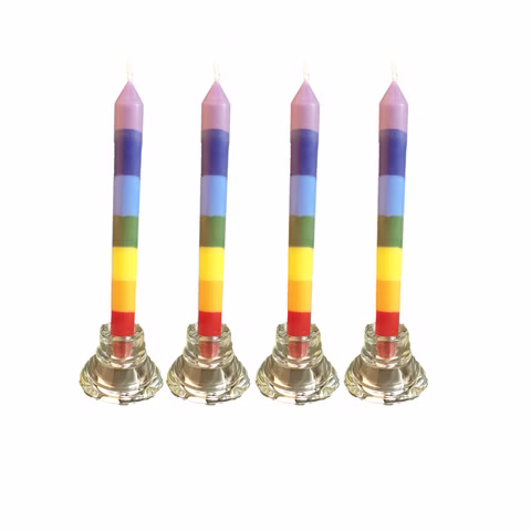 Stabkerzen multicolor