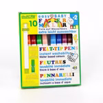 Fasermaler, 5 mm, 10 Farben