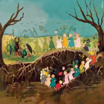 Set de silhouettes Toverlux "Les enfants des racines