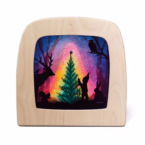 Toverlux Silhouette Weihnachtsbaum