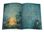 Waldow Verlag VORHANG AUF Heft 143 Raus gehen! Zeitschrift für Kinder und Eltern_34317 Das Kinder- und Elternmagazin "VORHANG AUF Heft 143 Raus gehen!" aus dem Waldow Verlag zeigt eine deutsche Bildstrecke mit drei Kindern am nächtlichen Lagerfeuer in einem dunklen Wald wobei ein Kind in den Wald läuft.