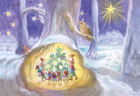 Adventskalender: Weihnachten im Wald mit den Tieren