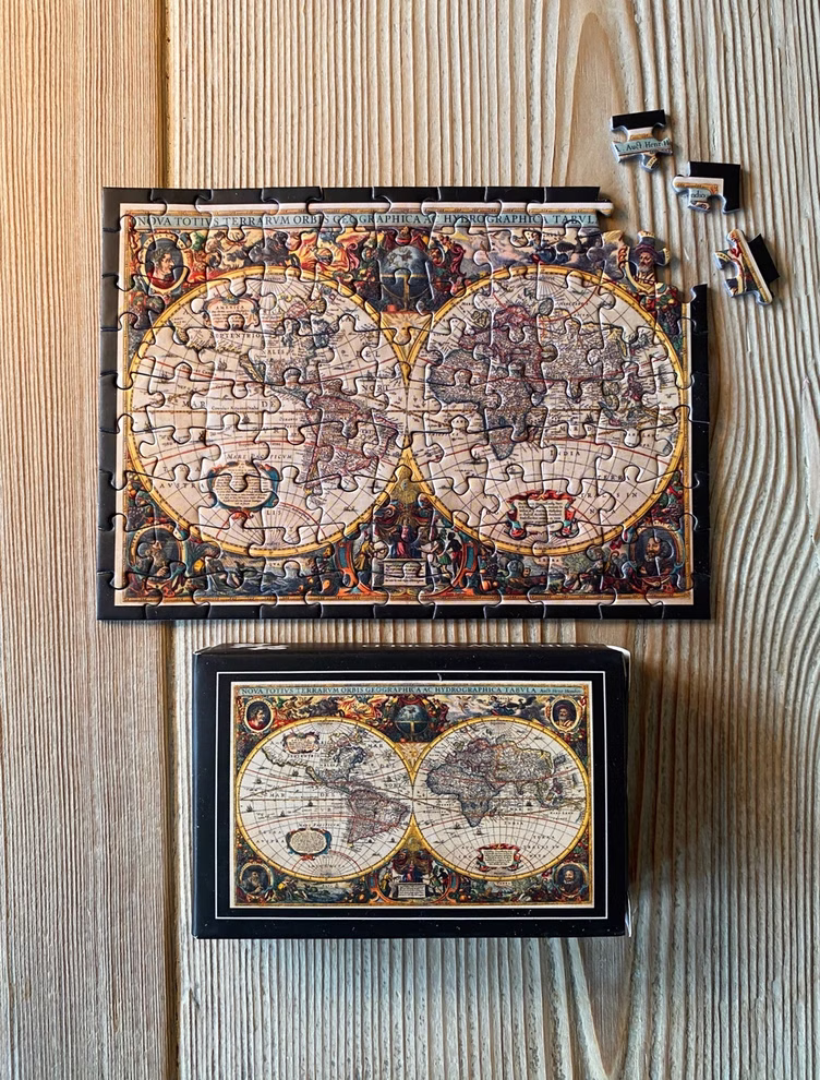 Mini-Puzzle Die neue Welt 