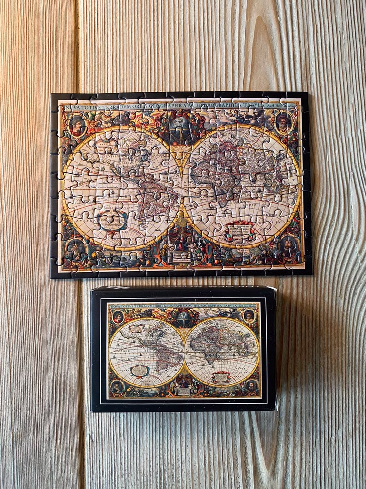 Mini-Puzzle Die neue Welt 