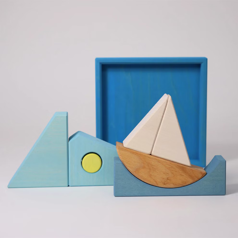 Grimm`s building game sailboat Grimm`s building game sailboat
