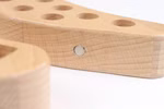 Holzhalter für Wachsmalstifte und -blöcke Holzhalter für Wachsmalstifte und -blöcke