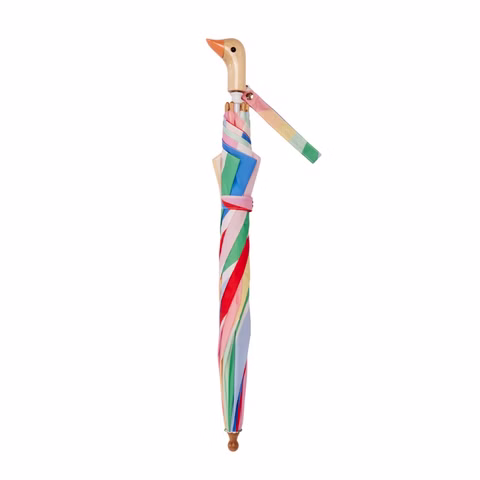Children's umbrella rainbow stripes