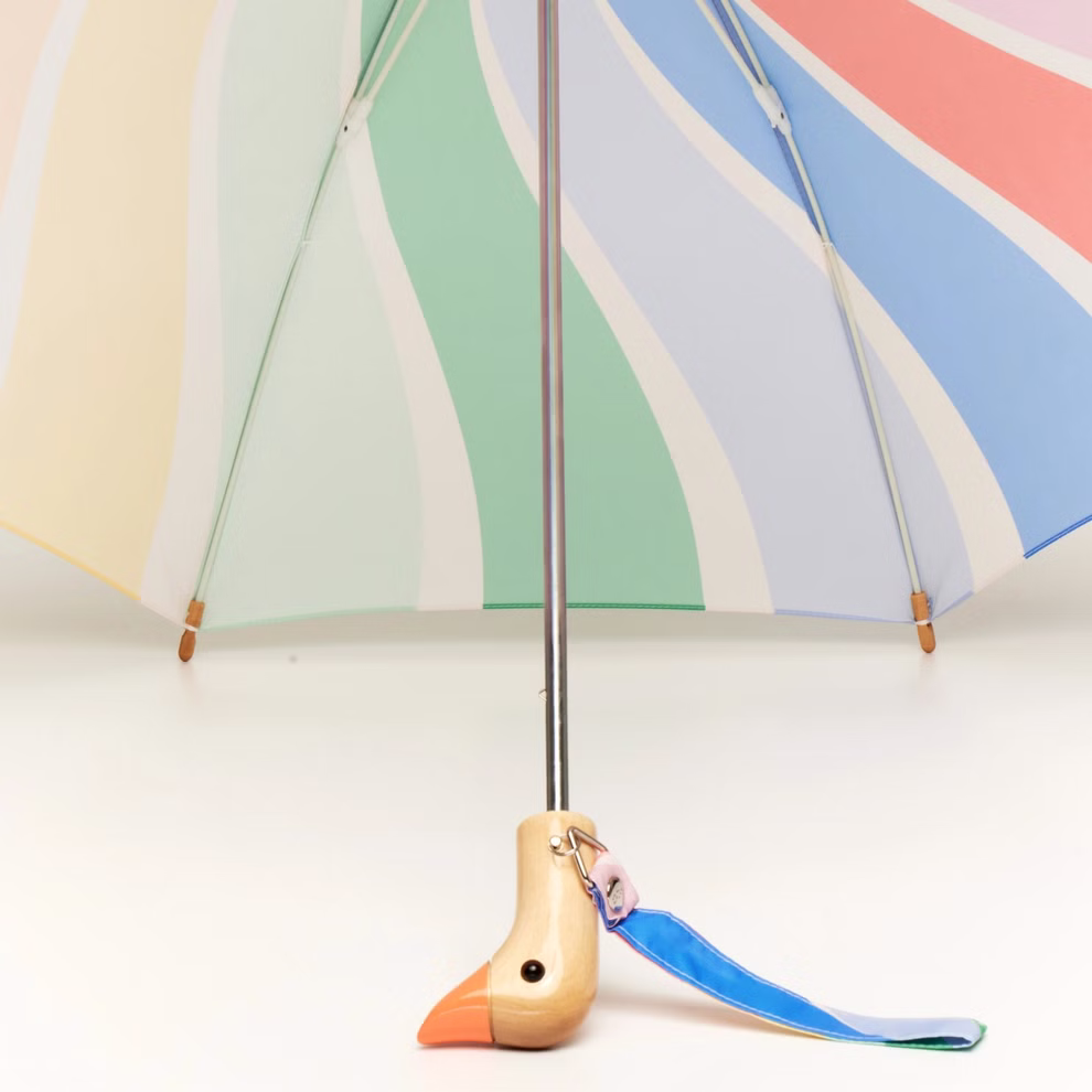 Parapluie enfant rayures arc-en-ciel Parapluie enfant rayures arc-en-ciel