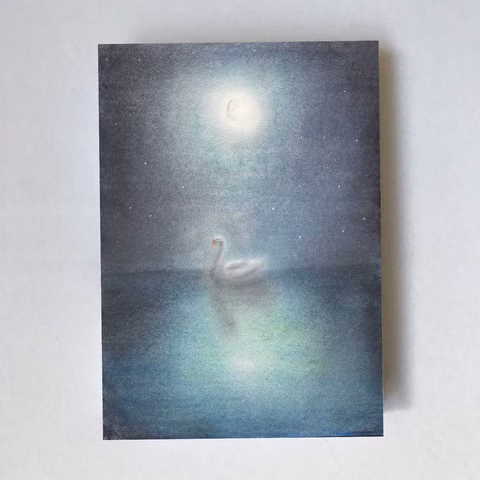 Carta d'arte del cigno 