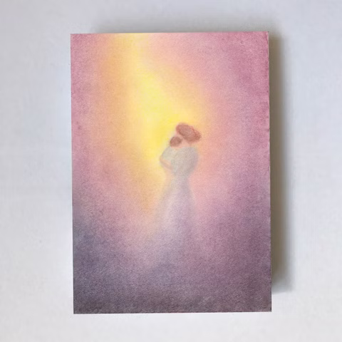 Tarjeta de arte madre