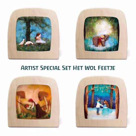 Set de artista Toverlux «Het Wol Feetje»