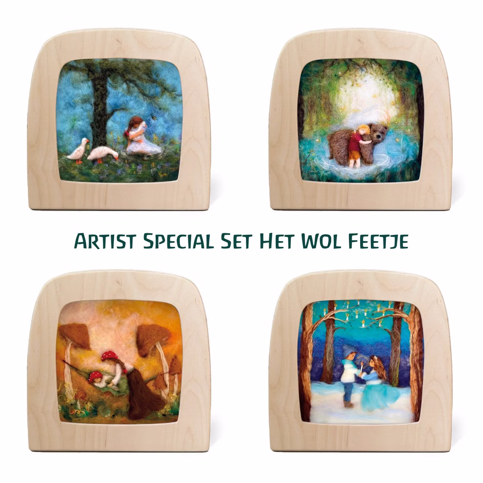 Kit d'artiste Toverlux « Het Wol Feetje » Kit d'artiste Toverlux « Het Wol Feetje »