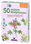 Expedition Natur 50 essbare Wildpflanzen Kartenset Expedition Natur mit 50 essbaren Wildpflanzen und illustrierten Bestimmungskarten für unterwegs.