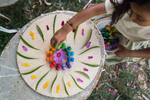 Grapat Mandala Regenbogen Pilze Grapat Mandala Regenbogen Pilze