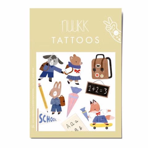 Tatuajes ecológicos escolar