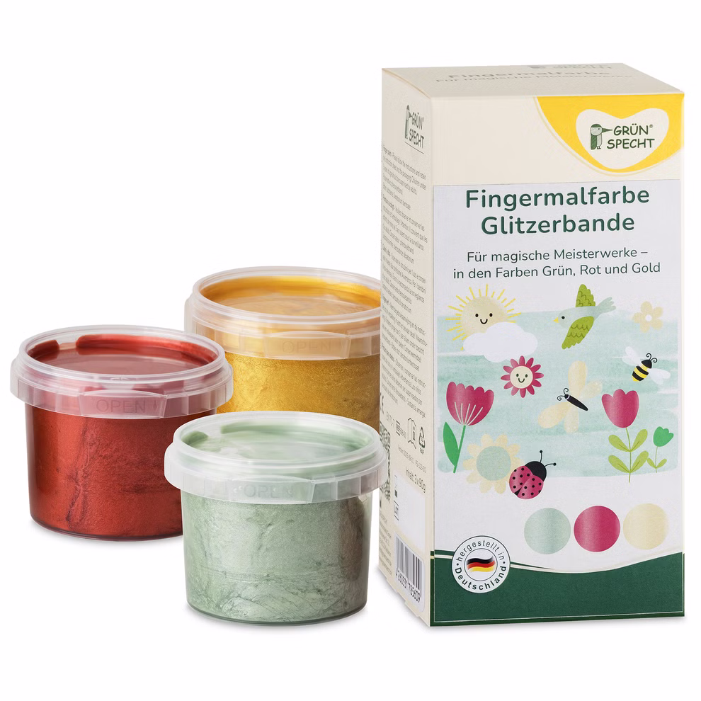 Fingermalfarbe Glitzerbande Fingermalfarbe Glitzerbande