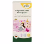 Peinture au doigt paillettes de fée Peinture au doigt paillettes de fée