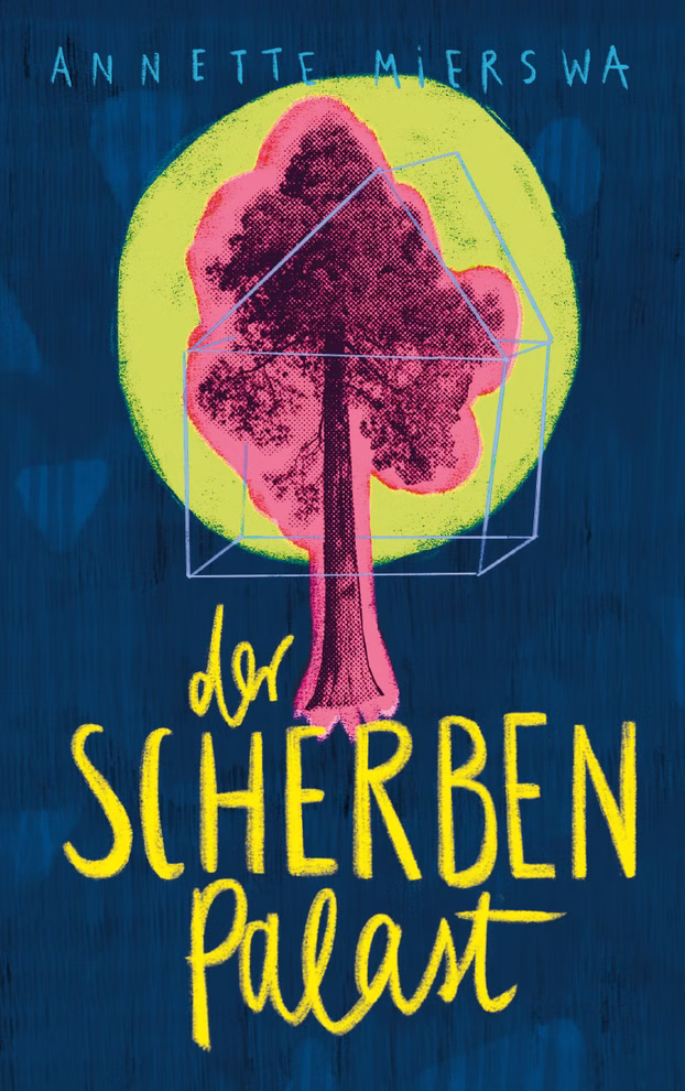 Der Scherbenpalast Buchcover „Der Scherbenpalast“ mit stilisierter Darstellung eines Palastes in Fragmenten.