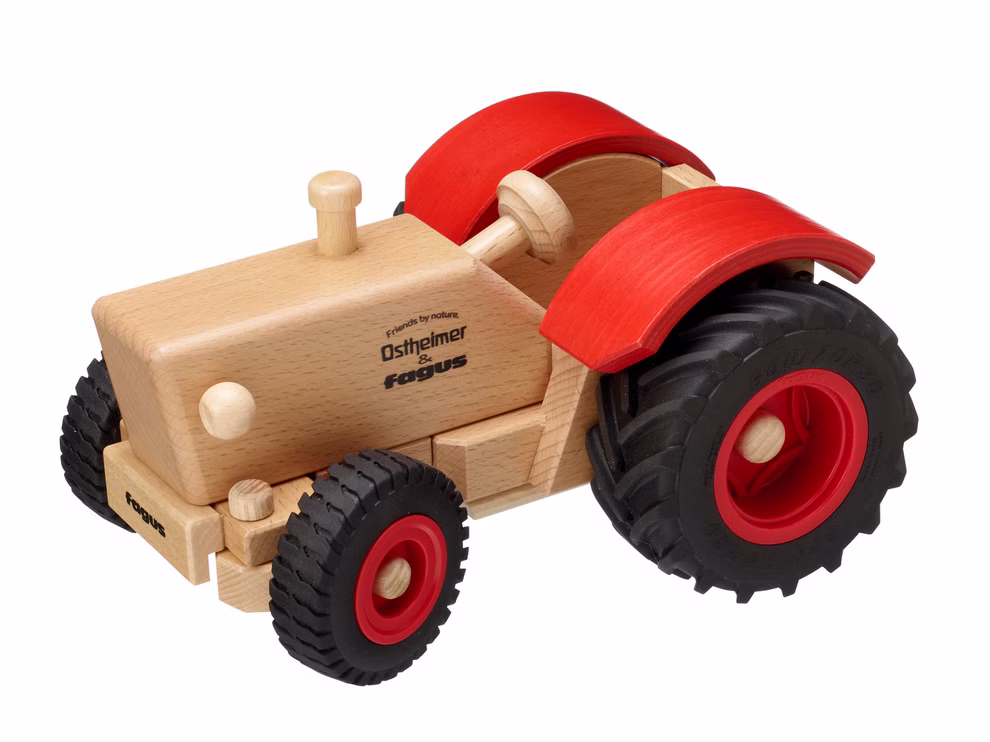 Traktor mit Jungbauer Traktor mit Jungbauer