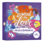 Spread the Love. Adventskalender Spread the Love Adventskalender von Moon Notes mit 24 Karten für tägliche Aufgaben und einer Geschenkbox mit abnehmbarer Banderole.