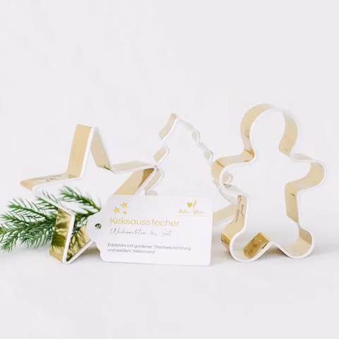 Keksausstecher 3er Set Weihnachten